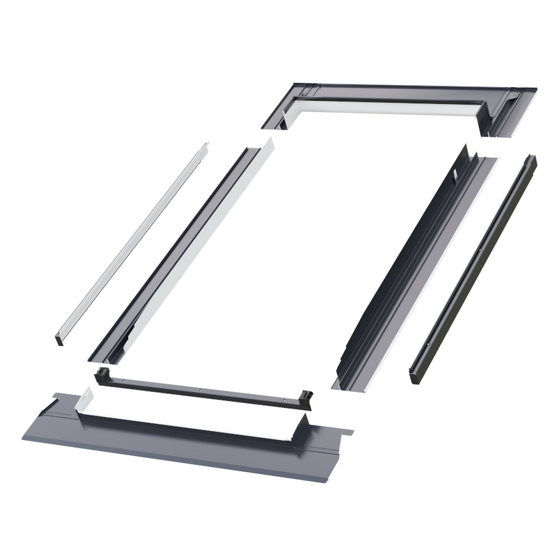 Kołnierz do okna dachowego Fakro ESV-AX00 RAL 7016 94x118 do pokryć płaskich