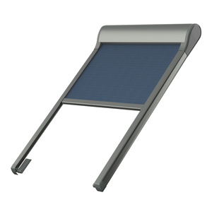 Markiza zewnętrzna do okna dachowego Fakro AMZ EL.230 090 RAL 9005 78x78 elektryczna
