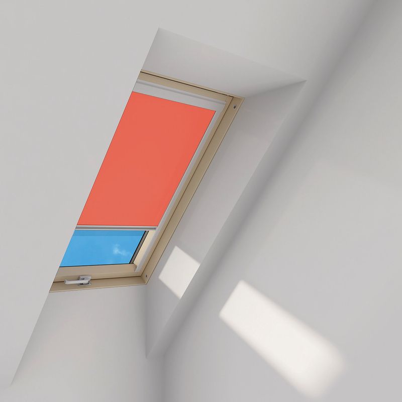 Roleta wewnętrzna do okna dachowego Fakro ARP Z-W/246 78x98 rozpraszająca elektryczna