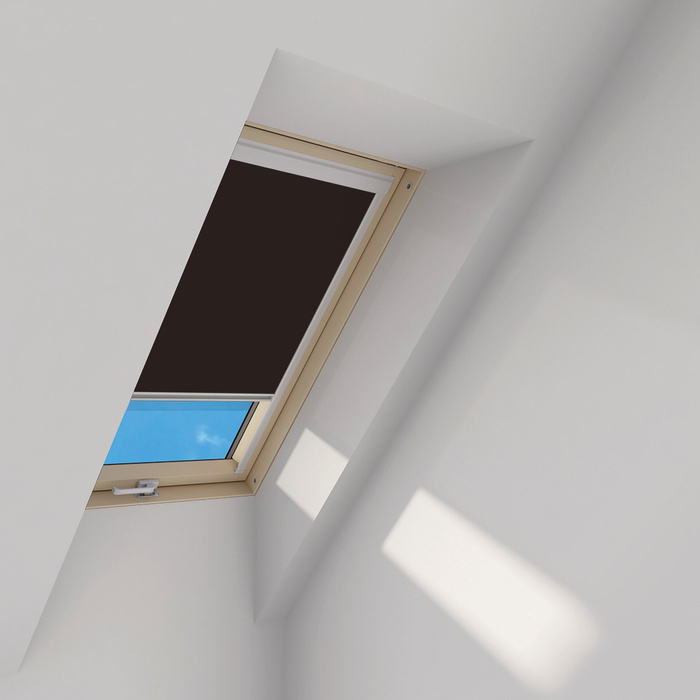 Roleta wewnętrzna do okna dachowego Fakro ARP Z-W/220 66x140 rozpraszająca elektryczna