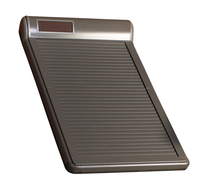 Roleta zewnętrzna do okna dachowego Fakro ARZ ZW Sol 102 RC 78x118 solarna