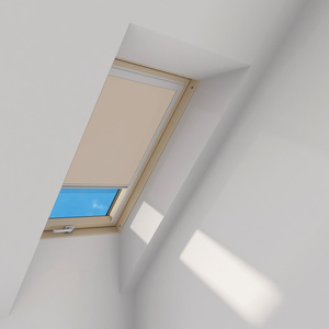 Roleta wewnętrzna do okna dachowego Fakro ARP Z-W/240 55x98 rozpraszająca elektryczna