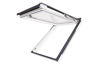 Okno dachowe Fakro FPU-V MAX P50 AUMX RAL 7016 134x98 3-szybowe drewniano-poliuretanowe